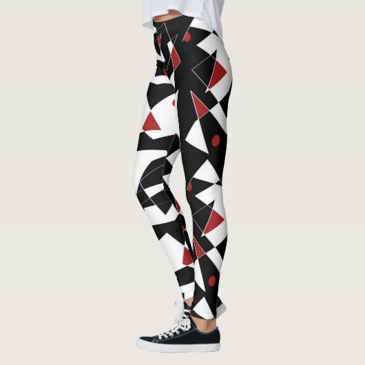 Spot die roten Bälle Leggings (Links)