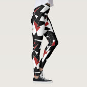 Spot die roten Bälle Leggings (Rechts)