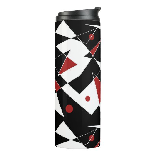 Spot die roten Bälle Thermosbecher (Nach links gedreht)
