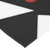 Spot die roten Bälle Tischdecke (Schrägansicht)