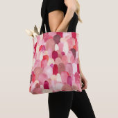 Spot Medley: Pink-Red Textile Dream. Tasche (Von Nahem)