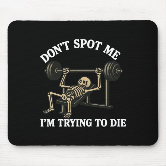 Spot mich nicht3 mousepad (Vorne)