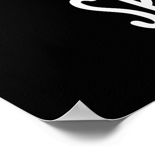 Spot-tato Funny Potato Pun Dark BG Poster (Ecke)