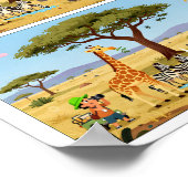 Spot the Difference Fun Poster for Kids – Brain Te (Ecke)