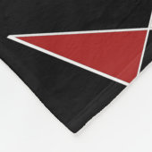 Spot the Red Balls Fleece Blanket (Ecke)