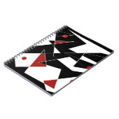 Spot the Red Balls Spirale Notebook Notizblock (Linke Seite)