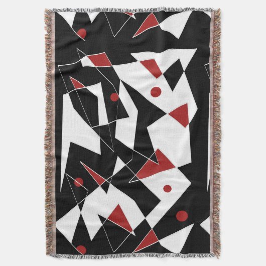 Spot the Red Balls Throw Blanket Decke (Vorderseite Vertikal)