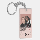 Spotify Album Cover Our Song Schlüsselanhänger (Vorderseite links)