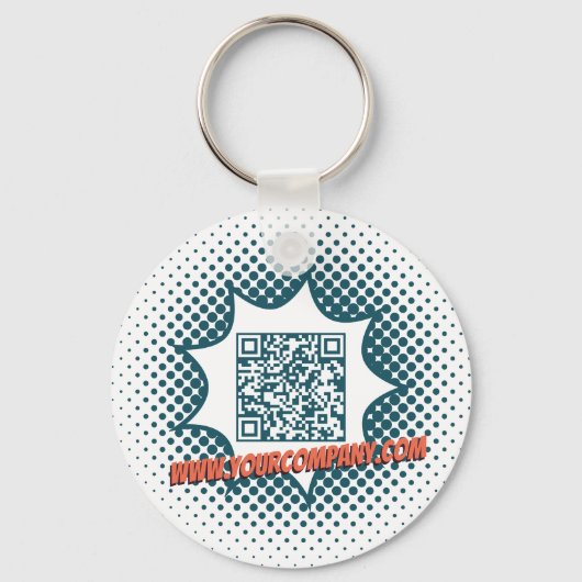 Spotles Cleaning Service Custom Text Logo Keychain Schlüsselanhänger (Rückseite)