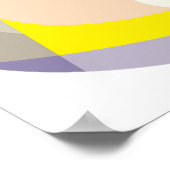 Spotlight auf einem Musikerposter Poster (Ecke)