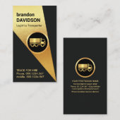 Spotlight auf Semi Truck Visitenkarte (Vorne/Hinten)