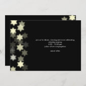 Spotlight Bar Mitzvah Custom Empfang Einladung (Vorne/Hinten)