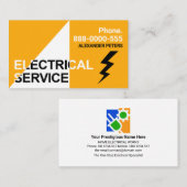 Spotlight Electrical Service Lightning Park Visitenkarte (Vorne/Hinten)