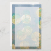 Spotlight Floral I Briefpapier (Vorne/Hinten)