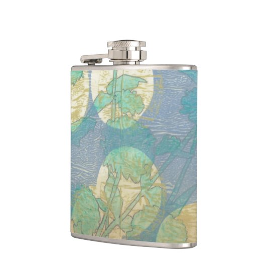 Spotlight Floral I Flachmann (Links)