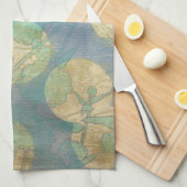 Spotlight Floral I Handtuch (Viertel Falte)