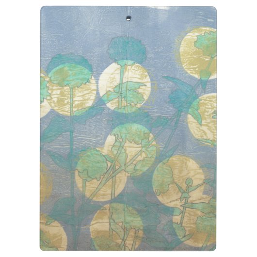 Spotlight Floral I Klemmbrett (Rückseite)