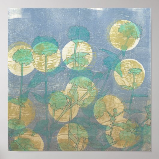 Spotlight Floral I Poster (Vorne)