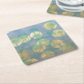 Spotlight Floral I Rechteckiger Pappuntersetzer (angewinkelt)