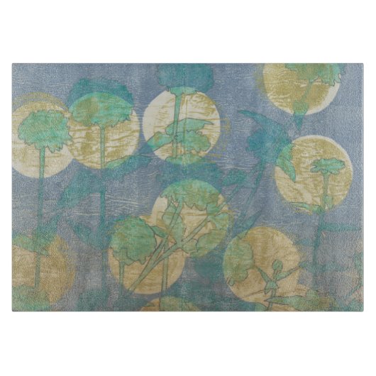 Spotlight Floral I Schneidebrett (Vorderseite)