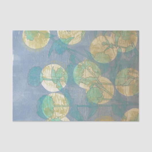 Spotlight Floral I Seidenpapier (Vorderseite)