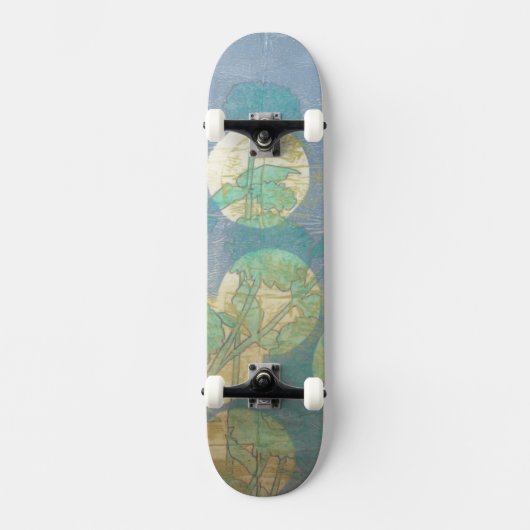 Spotlight Floral I Skateboard (Vorderseite)