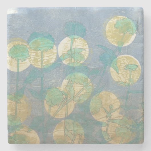 Spotlight Floral I Steinuntersetzer (Vorderseite)