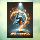 "Spotlight Groove" - im Rampenlicht tanzen! Fensteraufkleber (Blatt 3)