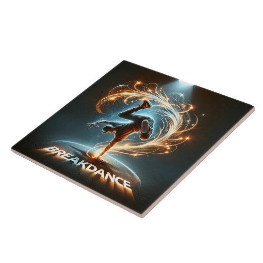 "Spotlight Groove" - im Rampenlicht tanzen! Fliese (Seite)