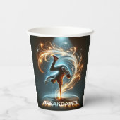 "Spotlight Groove" - ​ ​ im Rampenlicht tanzen! Pappbecher (Rückseite)