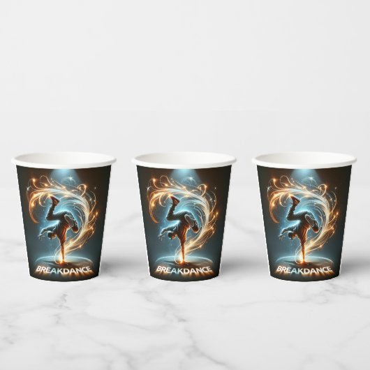 "Spotlight Groove" - ​ ​ im Rampenlicht tanzen! Pappbecher (Multi)