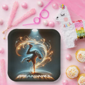 "Spotlight Groove" - im Rampenlicht tanzen! Pappteller (Party)