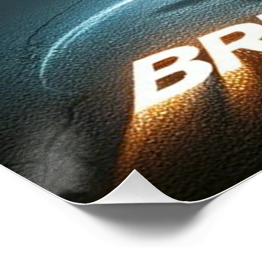 "Spotlight Groove" - im Rampenlicht tanzen! Poster (Ecke)