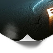 "Spotlight Groove" - im Rampenlicht tanzen! Poster (Ecke)