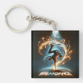 "Spotlight Groove" - im Rampenlicht tanzen! Schlüsselanhänger (Vorderseite)