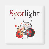 Spotlight Ladybug Magnet (Vorne)