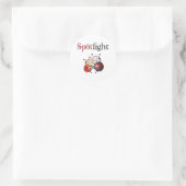 Spotlight Ladybug Sticker (Tasche)