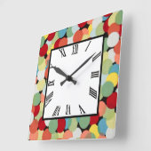 Spotlight Retro Quadratische Wanduhr (Winkel)