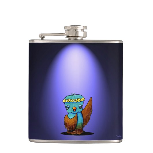 Spotlight Song Bird Flachmann (Vorderseite)