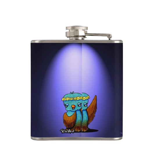 Spotlight Song Bird Flachmann (Rückseite)