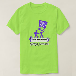 SPOTLIGHT! SOZIALE EINFLUSSPERSON LIME GRÜN UNISEX T-Shirt