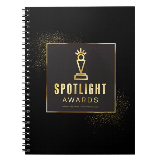 Spotlight Spiralblock Notizblock (Vorderseite)