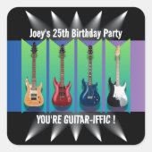 Spotlight Stickers für elektrische Gitarren-Kollek (Vorderseite)