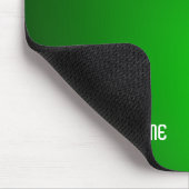 Spotlit-Effekt - Grün Mousepad (Ecke)