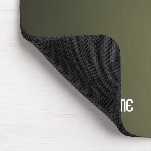 Spotlit-Effekt - Khaki Mousepad (Ecke)