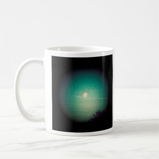 Spotlit Moon Kaffeetasse (Links)
