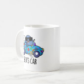 Spots Auto Funny Sports Car Pub Kaffeetasse (Vorderseite Links)