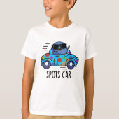 Spots Auto Funny Sports Car Pub T-Shirt (Vorderseite)