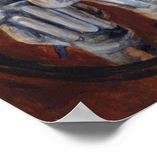 Spots das Weltraummaritim-Poster Poster (Ecke)