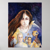 Spots das Weltraummaritim-Poster Poster (Vorne)